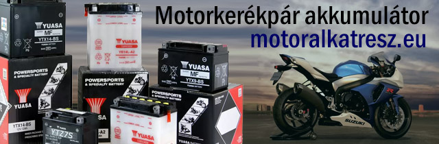 Motorkerékpár Akkumulátorok